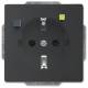 Busch Jaeger 2CKA003116A0671 BJ 3120 EUCB-885 FI-SCHUKOMAT SCHUKO socket insert matt black future