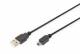 Digitus AK-300130-018-S ASSMANN USB 2.0 Kabel Typ A-mini B (5pin) 1.8m USB 2.0 sw.
