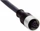 SICK 2076541 DOL 127SG05ME25KM0 Verbindungsltg., 5m M12 socket 8p straight PUR 