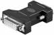 Goobay 68029 Analoger DVI/VGA Adapter - DVI-I Buchse Dual-Link (24+5-Pin) > VGA-Stecker (15-polig)