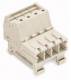 WAGO 831-3205/007-000 831-3205 / 007-000 Plug, 0.5-6 (10) mm² light gray