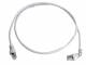 Telegärtner 100008493 TEGA Patchkabel S/FTP Cat.6a (ISO/IEC) 3,0m MP8 FS500 LSZH 1x90° weiß