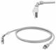 Weidmüller IE-C6FP8LD0100M40W40-D Patchkabel RJ45 IP20 Cat.6 270° 1233160100