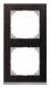 Merten MEG4020-3671 M-Pure Decor-Rahmen 2fach Wenge/aluminium