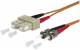 BTR 151H1EOAO10E OpDAT Patchkabel OM2 SC-D/2xST MM 1m orange I-V(ZN)H 50/125