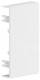 Ggk 12733 end plate 60x110 BR alpine white, 