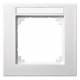 Merten 476119 M-PLAN-Frame 1-gang, can be labeled polarwhite