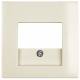 Berker 10338912 Zentralstück für TAESteckdose S.1 weiss glänzend
