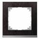 Merten MEG4010-3671 M-Pure Decor-Rahmen 1fach Wenge/aluminium