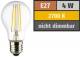 Muellerlicht ETT-1451888 LED Filament Glühlampe, E27, 4W, 470lm, 2700K, warmweiß