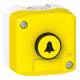 Schneider Electric XALFKA5511 Schneider Gehäuse 1S 1Druckt. gelb GLOCKE für Fahrstuhlinspektion