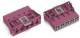 WAGO 770-795/080-000 connector part snap-in 5P. pink