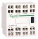 Schneider Electric LADN223 Schneider Hilfsschalterblock 2S+2Ö unverzögert frontseitig Federzug