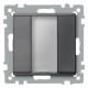 Merten 627514 Taster 1fach plus anthrazit System M