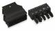 WAGO 770-305 Buchse 0,5-4qmm schwarz schwarz 2x0,5-4qmm mit Zugentlastung
