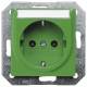 Siemens 5UB1537 I-system, green (SV) Schuko Steckdos, 10/1