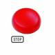 Moeller 218412 EATON M22-XL-R-GB0 Linse Leuchtmelder rot flach mit Symbol STOP 