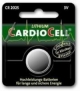 CardioCell CR2025 3V Lithium 150mAh in 1er-Blister
