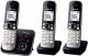 Panasonic KX-TG6823GB DECT Telefon mit AB TRIO schnurlos schwarz