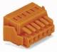 WAGO 734-204/037-000 Federleiste 0,08-1,5qmm orange