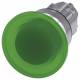Siemens 3SU10511BD400AA0 mushroom push button illuminated 22mm round green 40mm