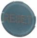 Moeller 218336 EATON M22-XDL-B-GB14 lens flat keys, labeled blue RESET 