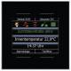 Issendorff 30174 LCN GT4DB Glas-Infomodul mit Farbdisplay 2,8Z+Temp.-Sensor 4 Tasten schwarz 