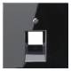 JUNG A569-1BFPLUASW cover f.IAE / UAE, junction box series A black