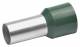 Klauke 180O Aderendhülse isoliert 50qmm 20mm oliv DIN46228-4
