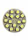 Synergy 21 S21-LED-TOM00152 LED Retrofit G4 15x SMD ww, Pins hinten