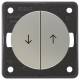 Berker 936532568 Jalousie-Wippentaster m Aufdruck Symbol Pfeil IntegroPure chrom