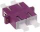 ZVK EasyLan PLVZAM11DPEV LWL Kupplung SCD Premium OM4 erikaviolett