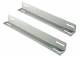 ALLNET ALL-S0002112 48,3 cm ( 19 Zoll )Schrank, Zubehör L-Schiene, L=650mm, Lichtgrau, 1 Paar(2Stück), für SNB-Serie