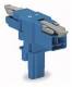 WAGO 890-1617 T-distributor blue, reverse-polarity protected
