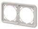 Mennekes 41408 Cepex-Abdeckrahmen 2-fach perlweiss