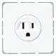 JUNG CD521-15WW US NEMA socket series, CD alpine white