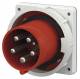 Mennekes-mounted plugs IP44, 400V 63A 5 pin 6h 3658
