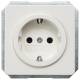 Siemens Schuko-Steckdose 16 Amp 5UB1405 DELTA PROFIL titanweiß KISI