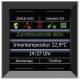 Issendorff 30230 LCN GTS4DB Glas-Farbdisplay rahmenlos 2,8Z schwarz mit 4 Tasten integr.TS 