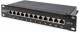 DIGITUS Cat.6A Patch Panel geschirmt 12-Port 1HE, 25,4 cm ( 10 Zoll ), schwarz