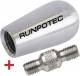 RUNPOTEC 20409 Anfangsbirne Ø20mm mit RTG Ø12mm für Glasfaserstäbe Ø7,5 9 11 15mm