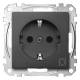 Merten MEG2351-0414 SCHUKO-Steckdose+Kz Trockner BRS StK anthrazit System M