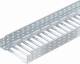 OBO Bettermann 6059086 MKSM perforated 830 FS Cable tray, m.Schnellverbindung 85x300x3050 