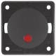 Berker 937722505 Wipptaster mit Beleuchtung und roter Linserazit,matt