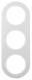 Berker 10132074 Rahmen 3fach Serie R.Classic Alu/polarweiß