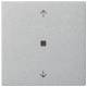 GIRA 510526 KNX RF Bedienaufs.1f Pfeile System 55 F Alu