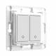Shelly · Flush-mounted accessories · “Wall Switch 2” · Wall switch · 2-way · White