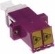 ZVK EasyLan PLVZAM22DPEV LWL Kupplung LCD Premium OM4 erikaviolett