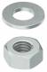 Niedax SMU 12 E3 hexagon nut M12 DIN EN ISO 4032 with washer stainless steel