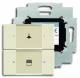 Busch Jaeger 2CKA006116A0171 BJ 6126/01-82 Pushbutton sensor 2f with bus coupler flush-mounted sensors for KNX savannah/ews